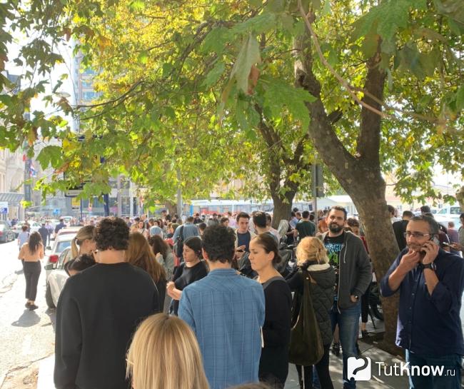 Массовая паника в результате митинга