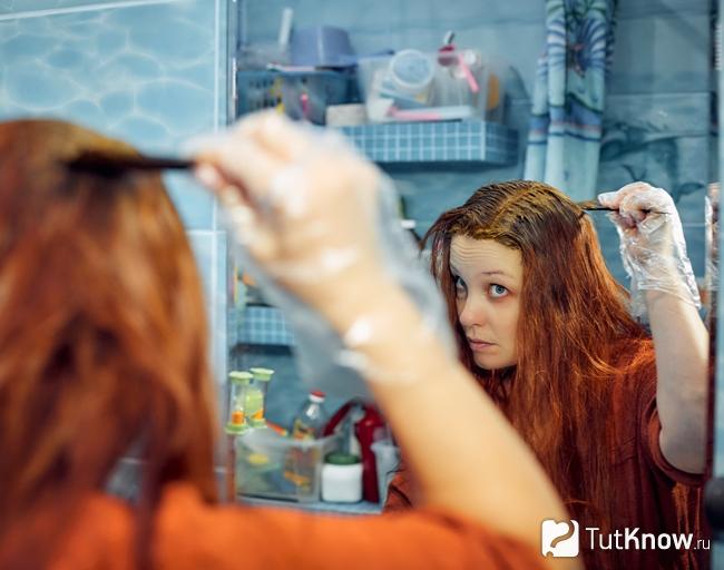 Как окрашивать волосы хной