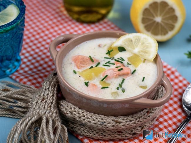 Рецепты финского супа из лосося