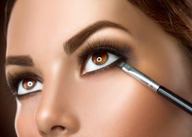 Как сделать макияж для карих глаз?