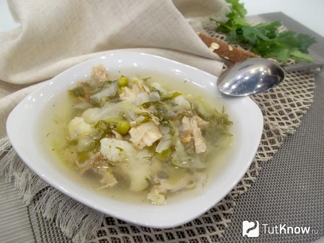 суп с молодым горошком и курицей рецепт. 1593094267 1. суп с молодым горошком и курицей рецепт фото. суп с молодым горошком и курицей рецепт-1593094267 1. картинка суп с молодым горошком и курицей рецепт. картинка 1593094267 1. Вариаций супов с домашними курами воистину бесконечны. Их наверняка, хоть раз готовила каждая хозяйка. Сегодня сварим суп с курицей, зеленым горошком и капустой в домашних условиях. Он вкусный и ароматный, яркий и простой в исполнении, съедается в один присест, и выкидывать точно ничего не придется. Это отличная идея для разнообразия летнего меню, когда не хочется кушать тяжелую пищу. Рецепт супа понравится экономным и занятым хозяйкам, т.к. набор продуктов недорогой, а готовится он очень просто, да и для переваривания желудком он очень легкий. При этом куриный супчик отличается сытностью и хорошо насыщает, а с зеленым горошком получается еще сытнее и вкуснее, и он придаст блюду особую нежную нотку.