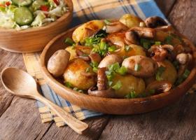 Картошка с грибами: ТОП-8 лучших пошаговых рецептов