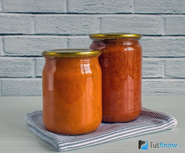 Аджика из кабачков с хреном
