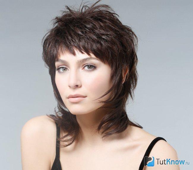 Стрижка каскад на короткие волосы