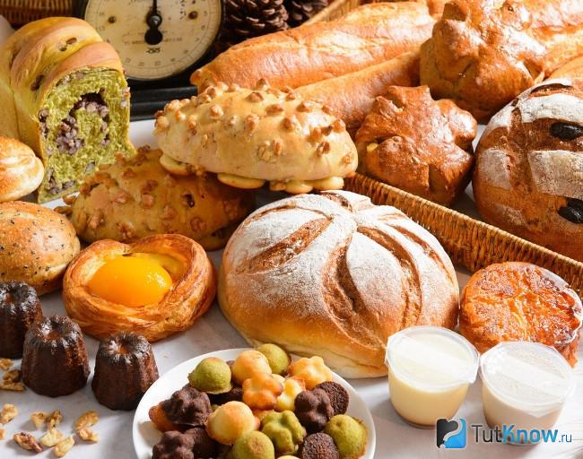 Выпечка как запрещенный продукт при сбалансированном питании