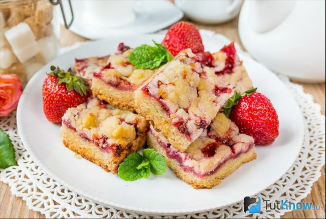 рецепт вкусного пирога с замороженными ягодами