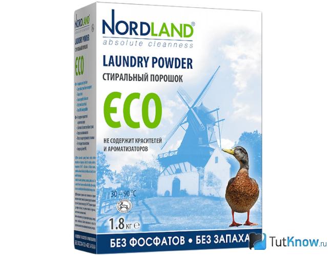 Стиральный порошок Nordland Laundry powder ECO