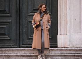 С чем носить демисезонное пальто: 11 примеров модных луков