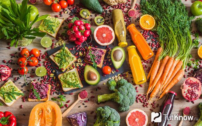 Растительные продукты в средиземноморской диете