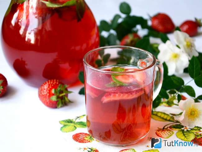 Клубничный компот