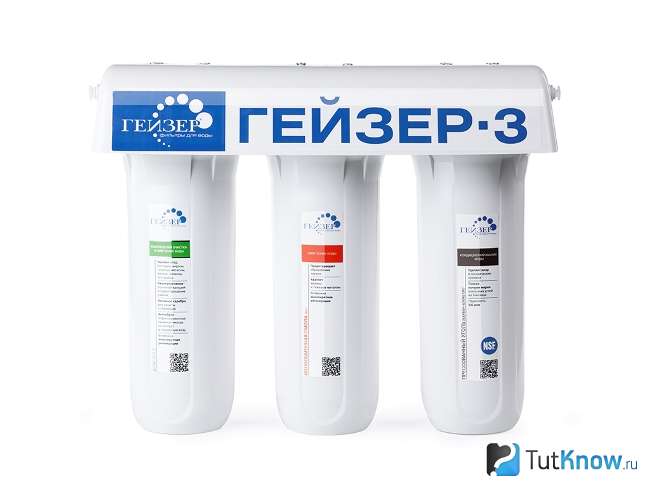 Фильтр для воды Гейзер