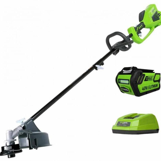 Триммер аккумуляторный greenworks 1301507 G-MAX 40V GD40BC