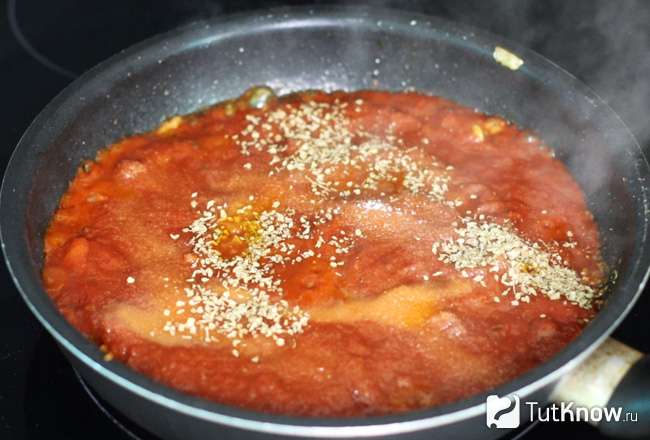 Томатный соус – подлива для мясных шариков
