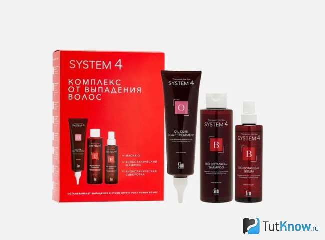 Комплекс от выпадения волос System 4