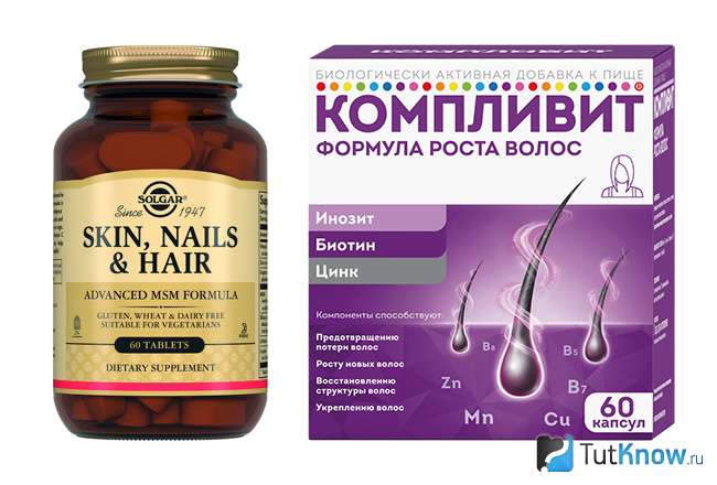 Витаминные комплексы для роста волос