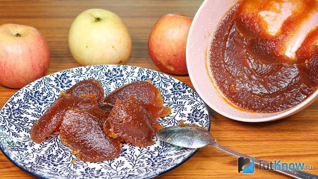 Густое и вкусное яблочное повидло для выпечки