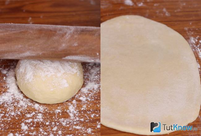 Формирование булочек с джемом