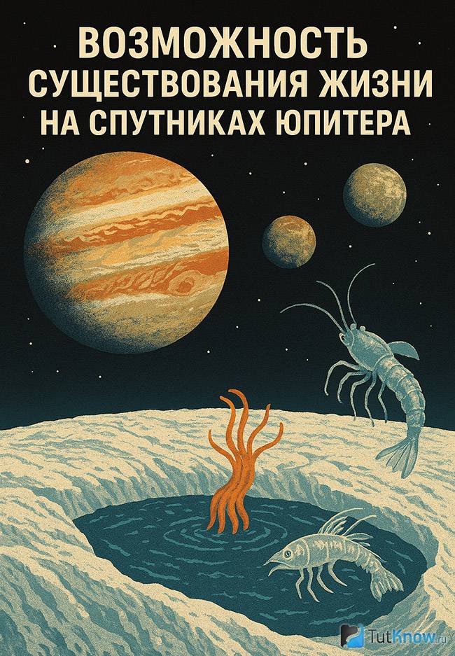 Есть ли жизнь на спутниках Юпитера