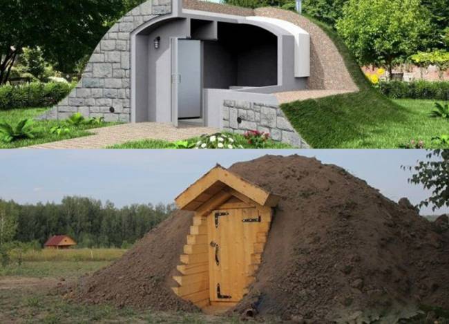 Наземный погреб