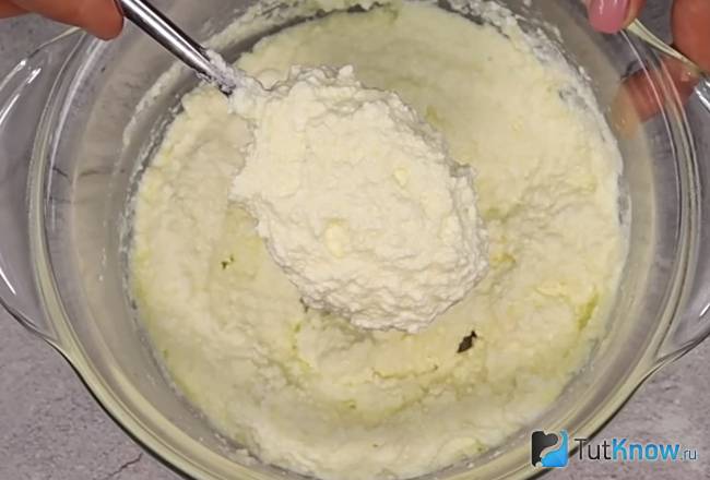 Готовая творожная начинка для пирогов и булочек