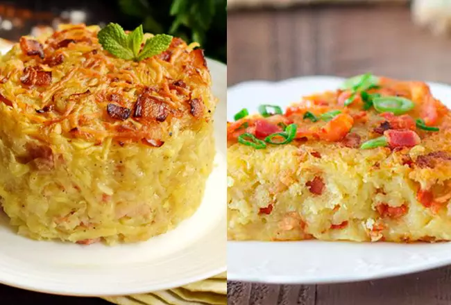 Рецепт картофельной бабки по-белорусски