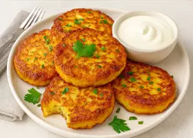 Драники из картофеля с хрустящей корочкой