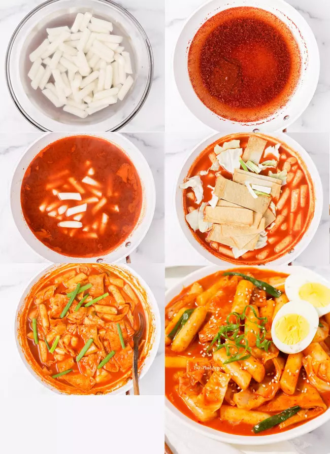 Пошаговый рецепт классических Токпокки Tteokbokki