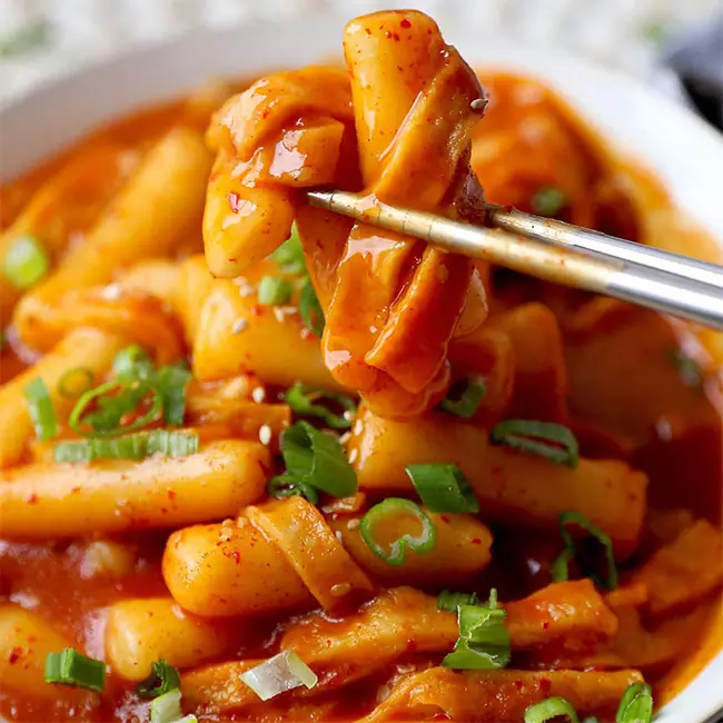 Корейский рецепт Токпокки (Tteokbokki)