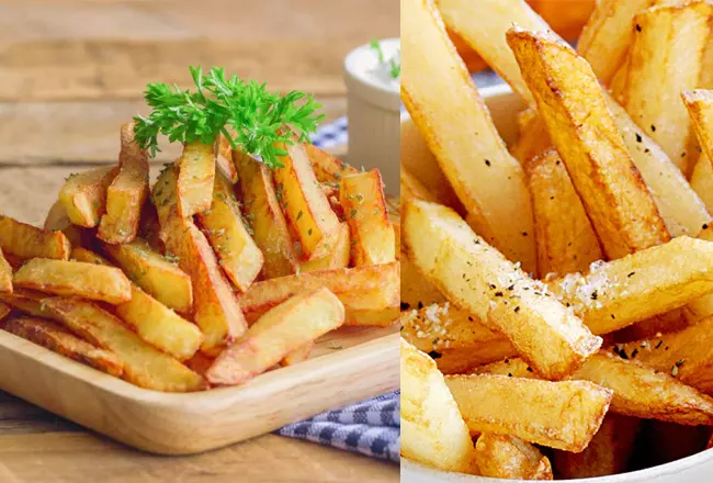Картофель фри с хрустящей корочкой