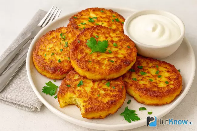 Драники из картофеля с хрустящей корочкой