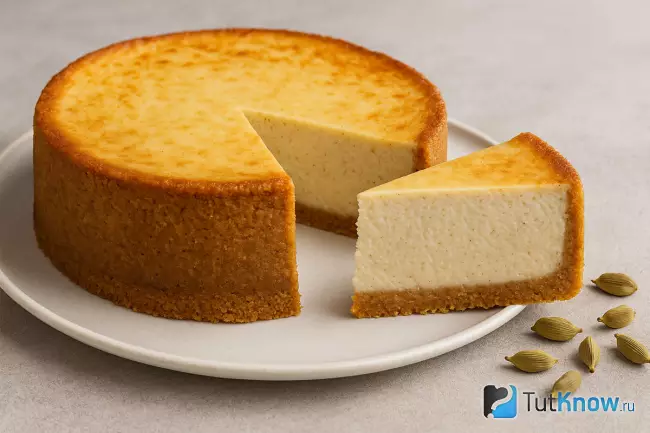 Рецепт чизкейка с кардамоном