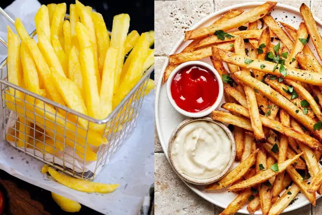 Вкусный картофель фри