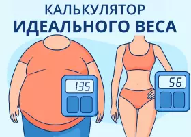 Калькулятор идеального веса онлайн