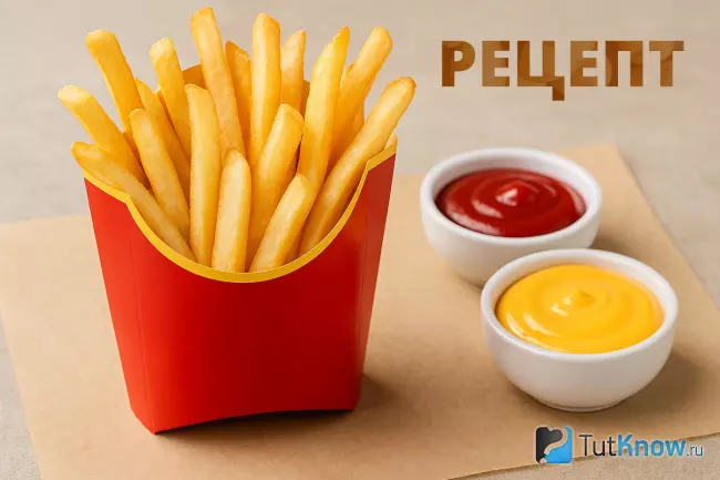 Рецепт картофеля фри как в Макдональдс с двойной обжаркой