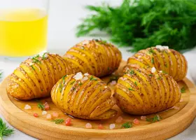 Запеченный картофель гармошка