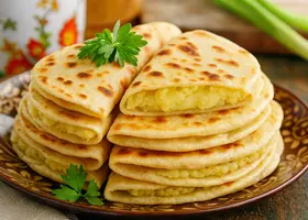 Кыстыбый с картошкой по-татарски: традиционный рецепт