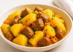 Картофель по-узбекски с мясом — традиционный рецепт