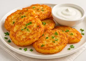 Вкусные картофельные лепешки на сковороде: простой рецепт