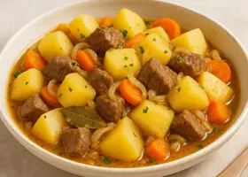 Картошка по-татарски с мясом - рецепт семейного ужина