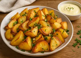 Картофель по-английски в духовке с вкусным соусом