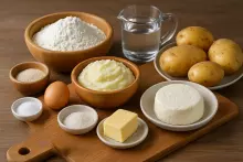 Ингредиенты для Картофджин