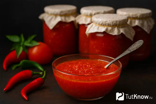 Рецепт аджики Кобра