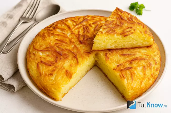 Рецепт решти из картофеля по-швейцарски