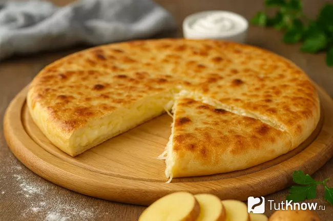 Осетинский пирог Картофджин