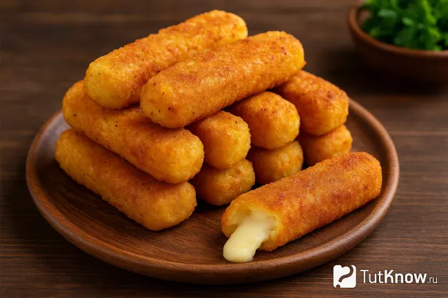Картофельные палочки с сыром - пошаговый рецепт