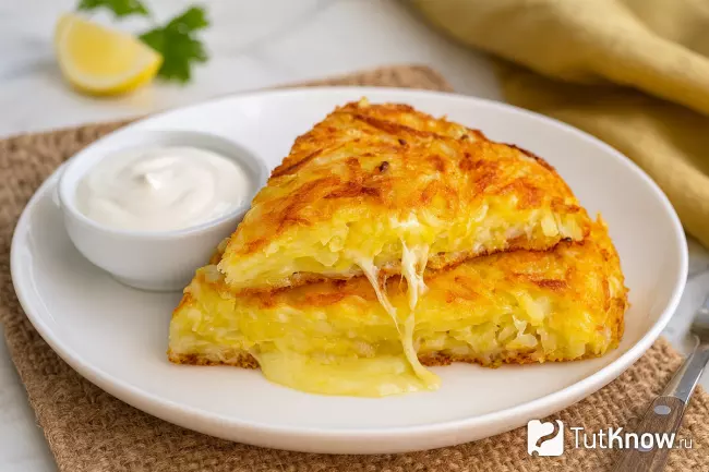 Рецепт решти по-швейцарски с сыром