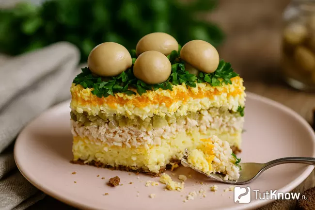 Салат Лесная поляна