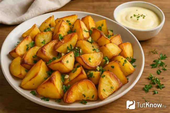 Рецепт картофеля по-английски в духовке