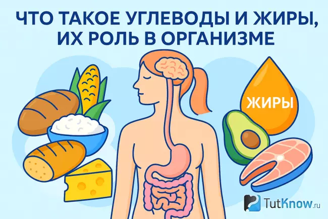 Что такое углеводы и жиры