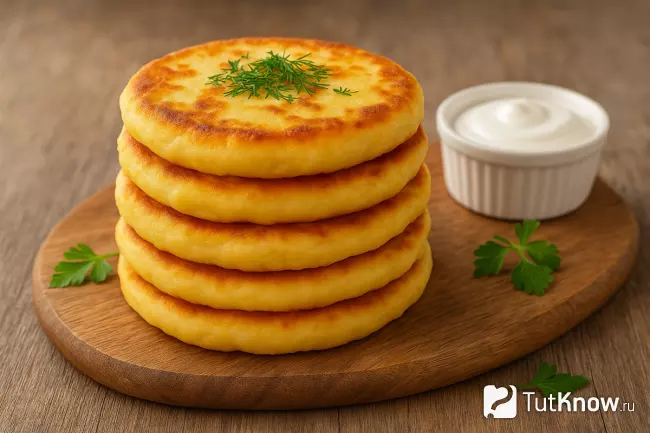 Рецепт лепешек из картофельного пюре